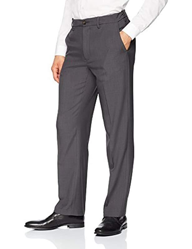 Franklin Tailored Mens Standard Expandable Waist Classic-fit Dress Pants
