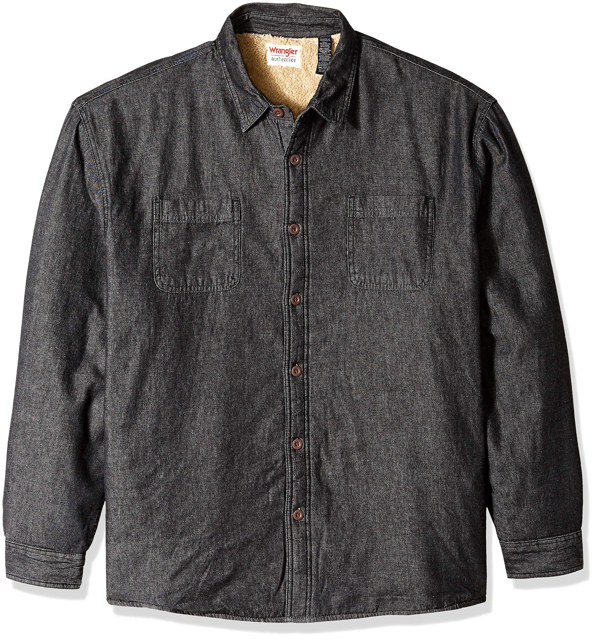 sherpa lined flannel shirt jac