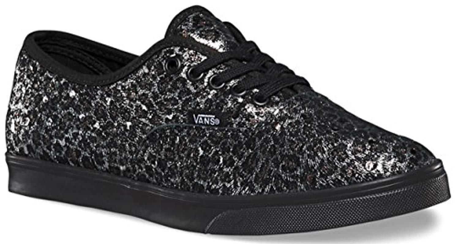 vans metallic leopard