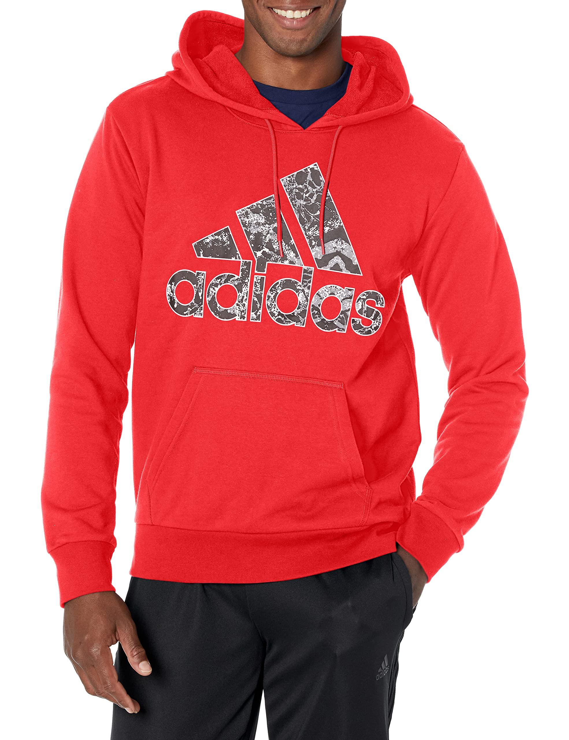 adidas Legends Basketball Hoodie in Red for Men | Lyst
