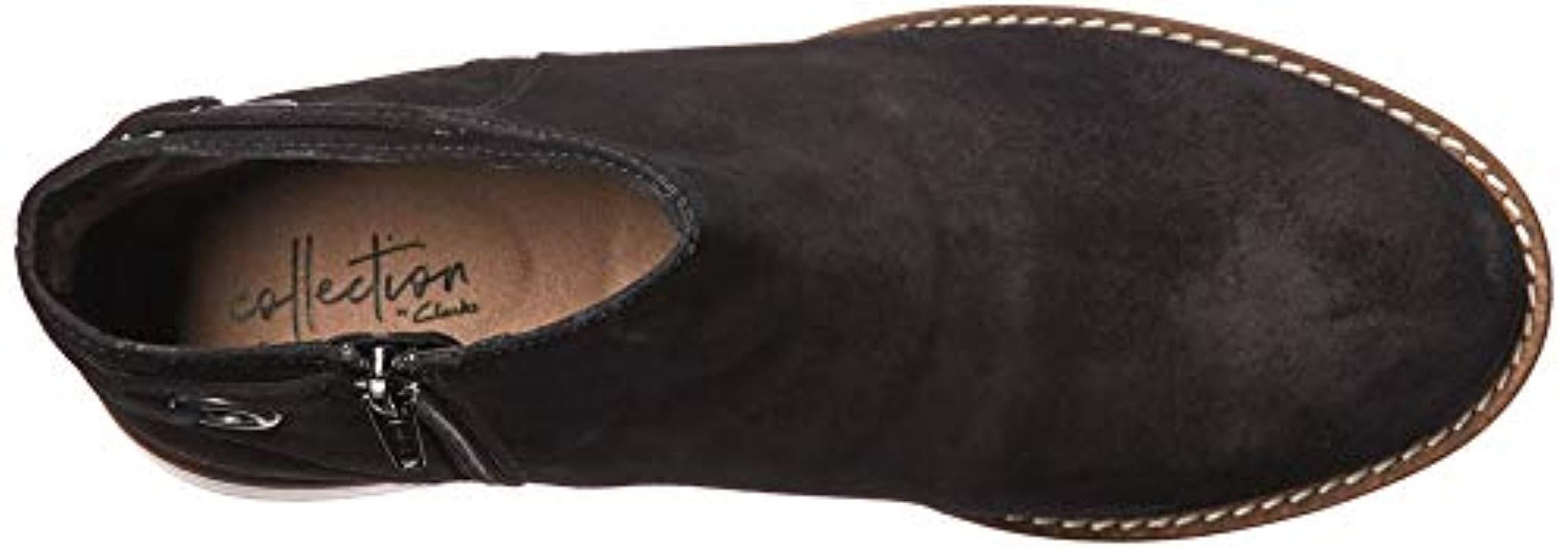 clarks women's camzin bow ankle boot