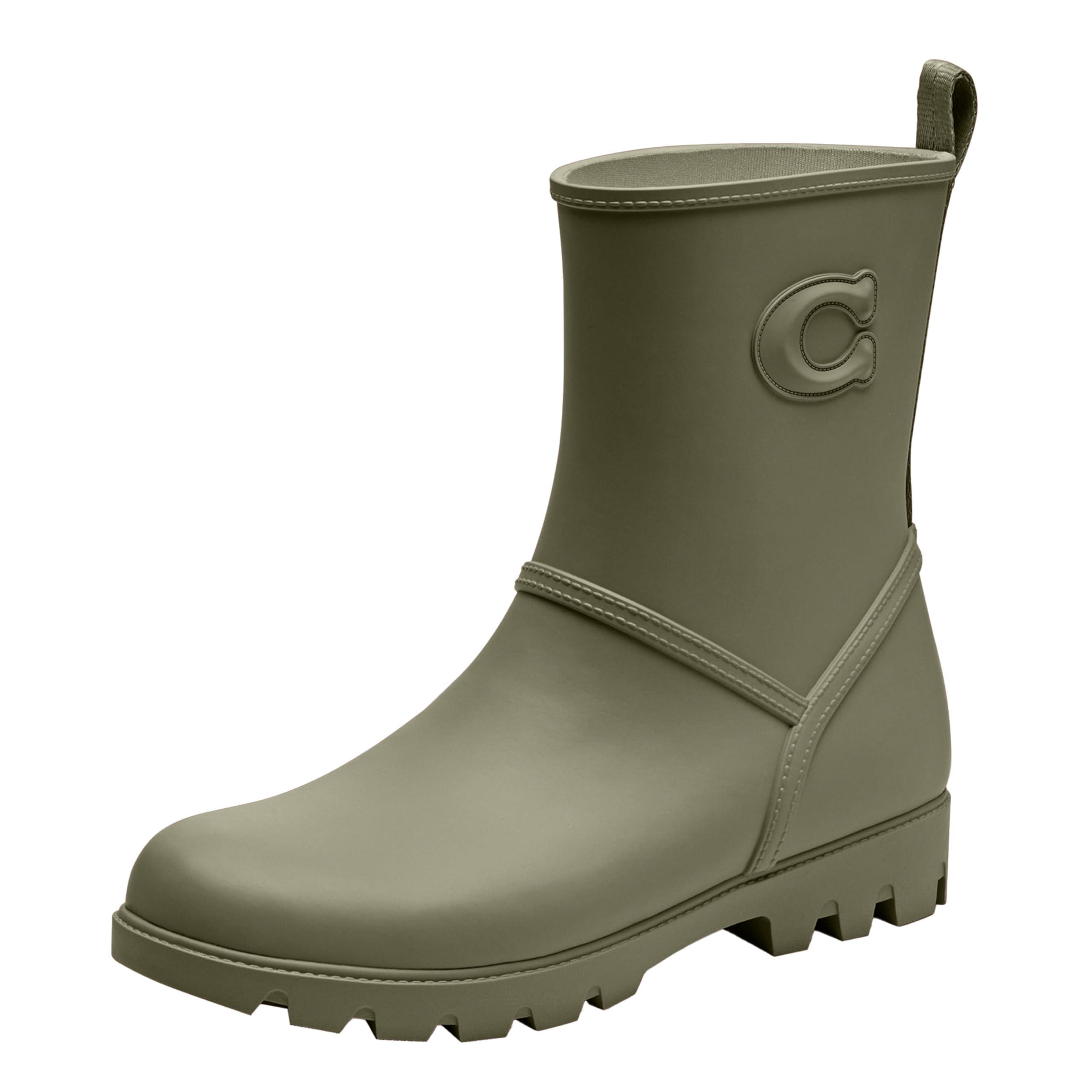 COACH Rain Boots Ryder in Gray Lyst
