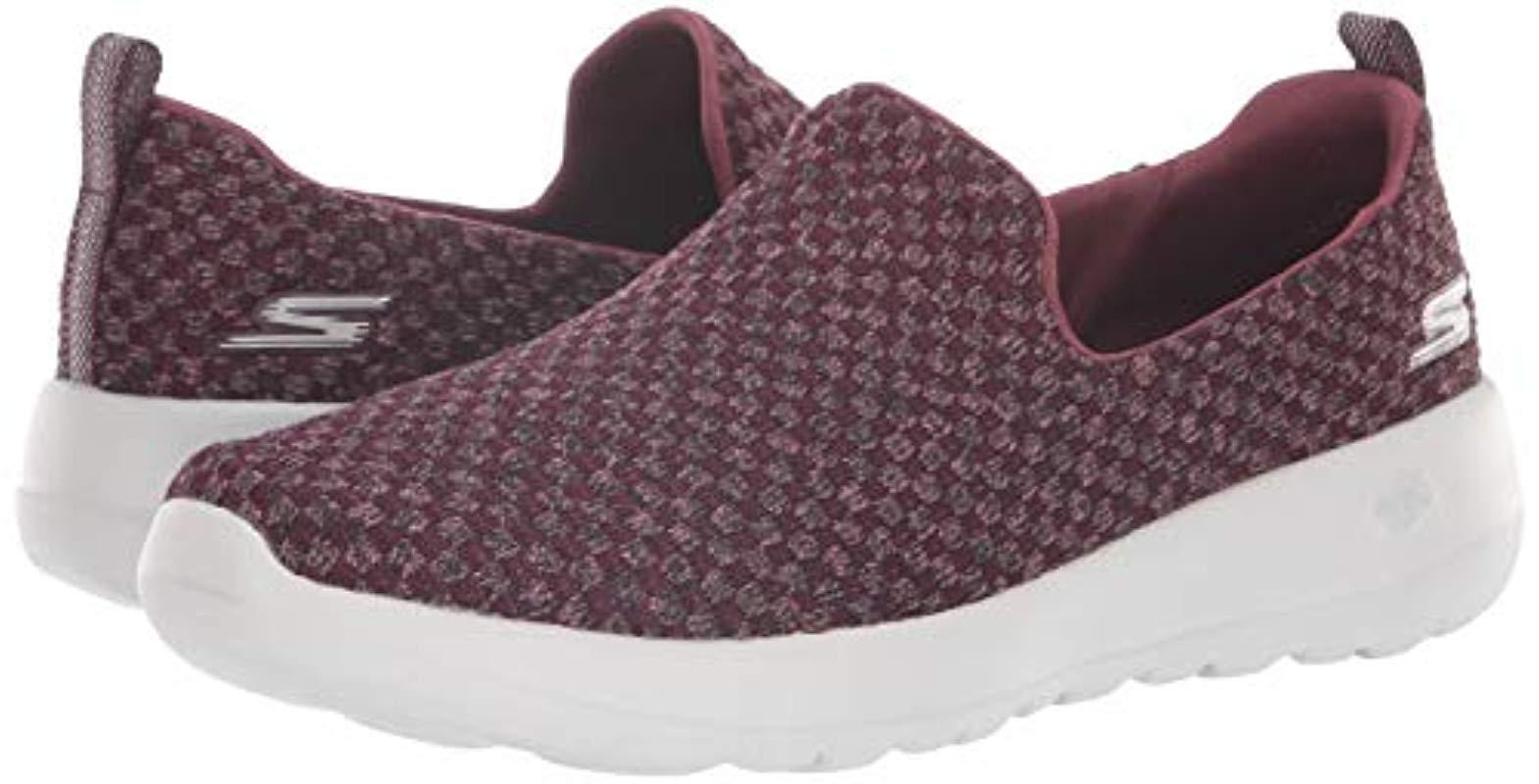 skechers go walk joy burgundy