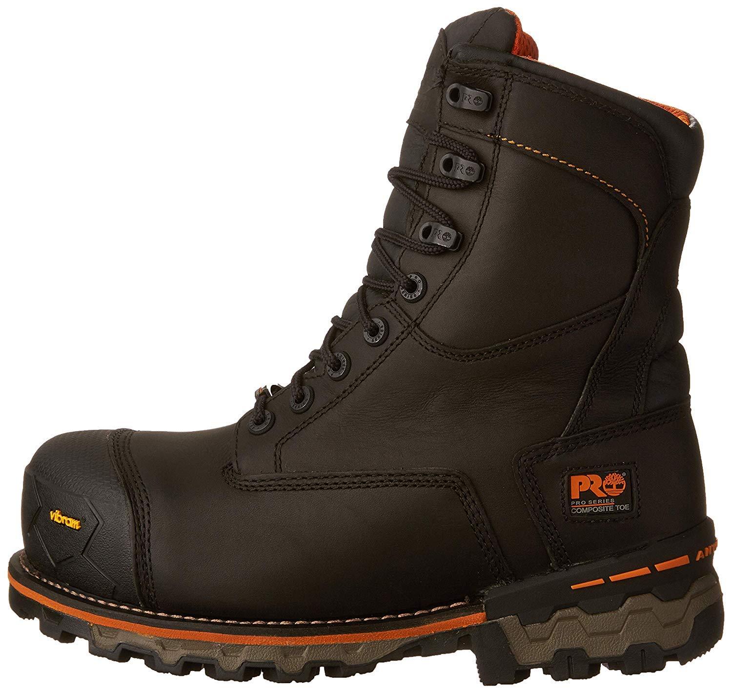 men's 8 in boondock composite toe composite plate work boots