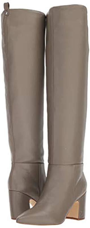 sam edelman hutton leather knee boots