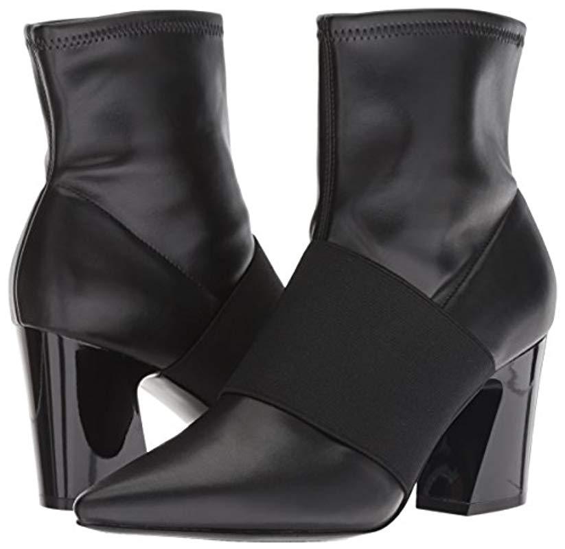 NINE WEST Womens Delayna Synthetic Ankle Boot