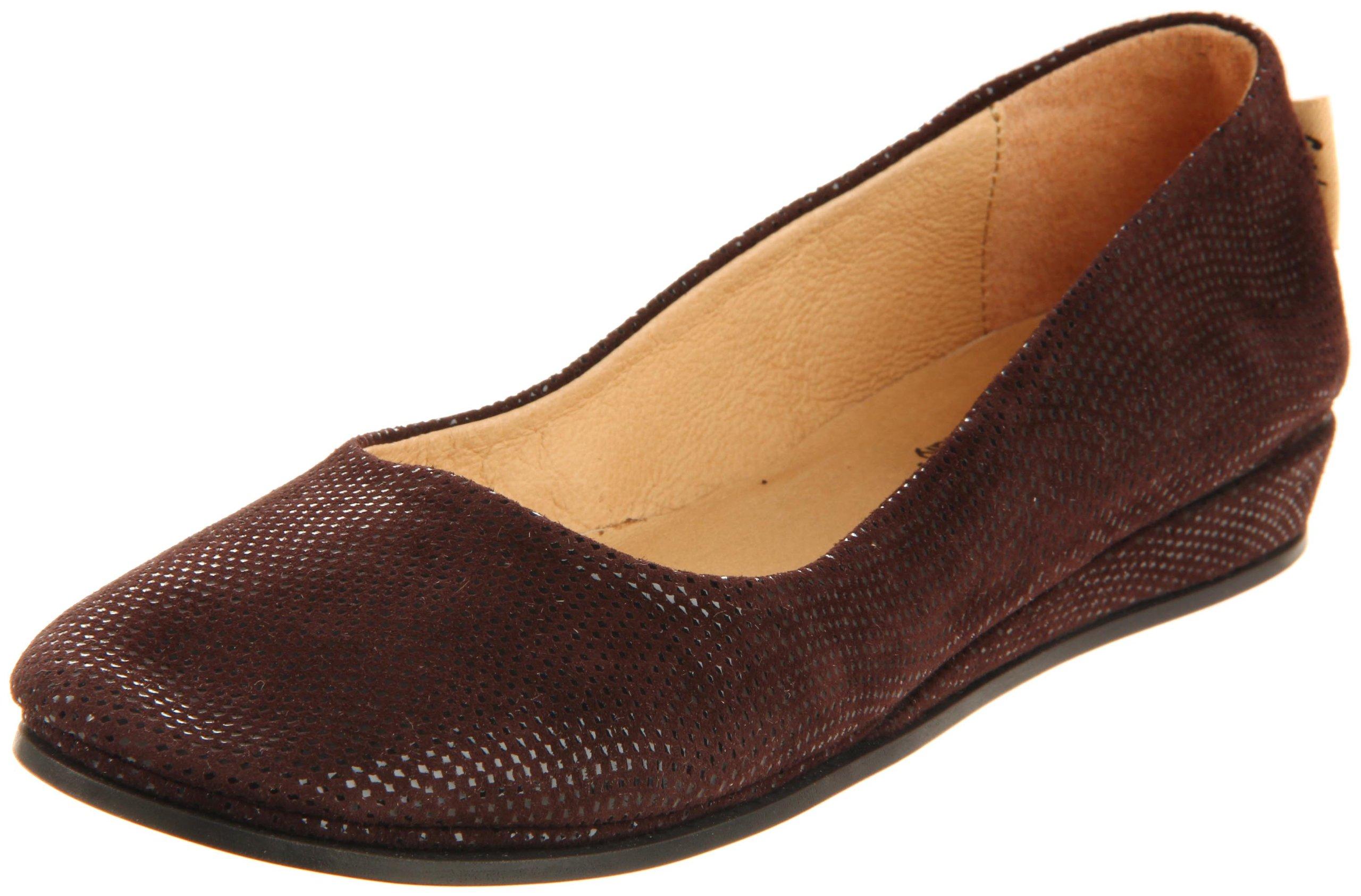 French Sole French Sole Zeppa Slip On Shoes,brown Wave,8 M Us - Lyst