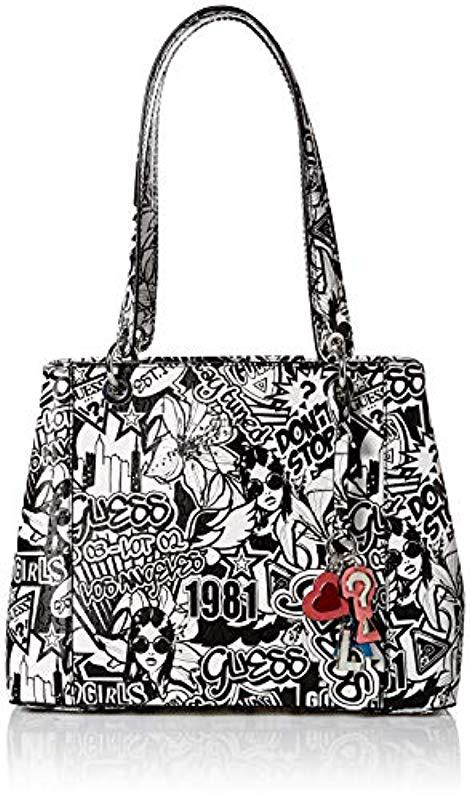 guess graffiti bag