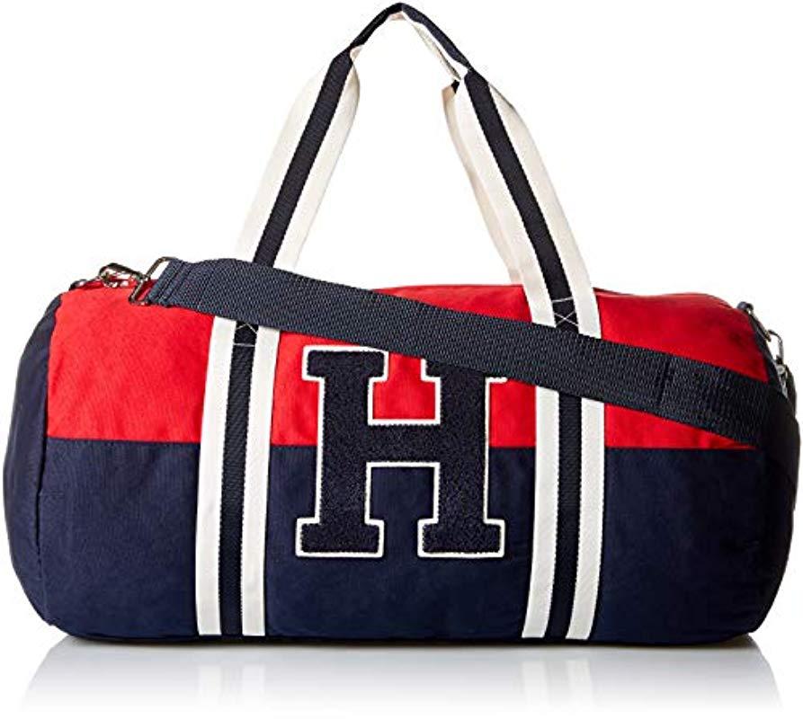 Tommy Hilfiger Duffle Bag Tommy Patriot Colorblock in Red for Men - Lyst