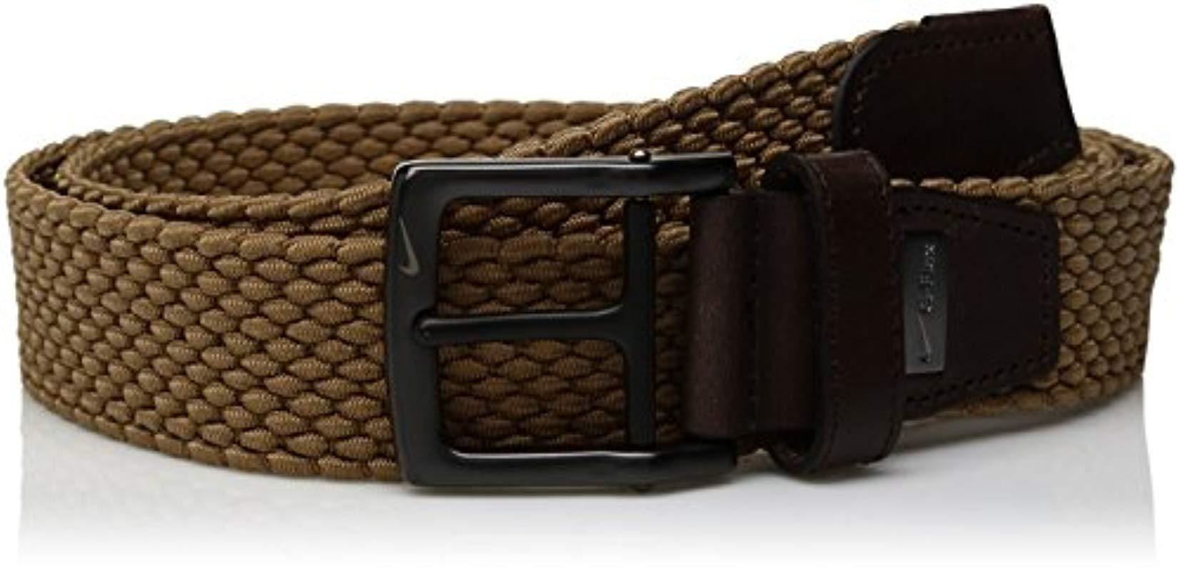 Nike Gflex Woven Stretch Golf Belt, Tan, 40 for Men Lyst