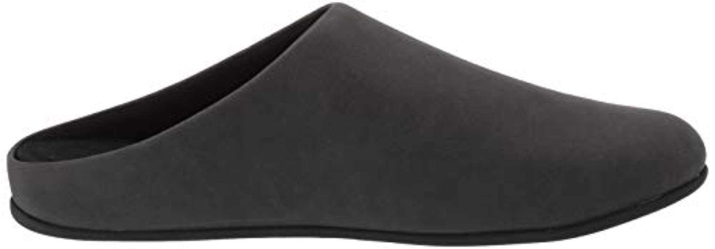 fitflop men's shove leather mule slippers