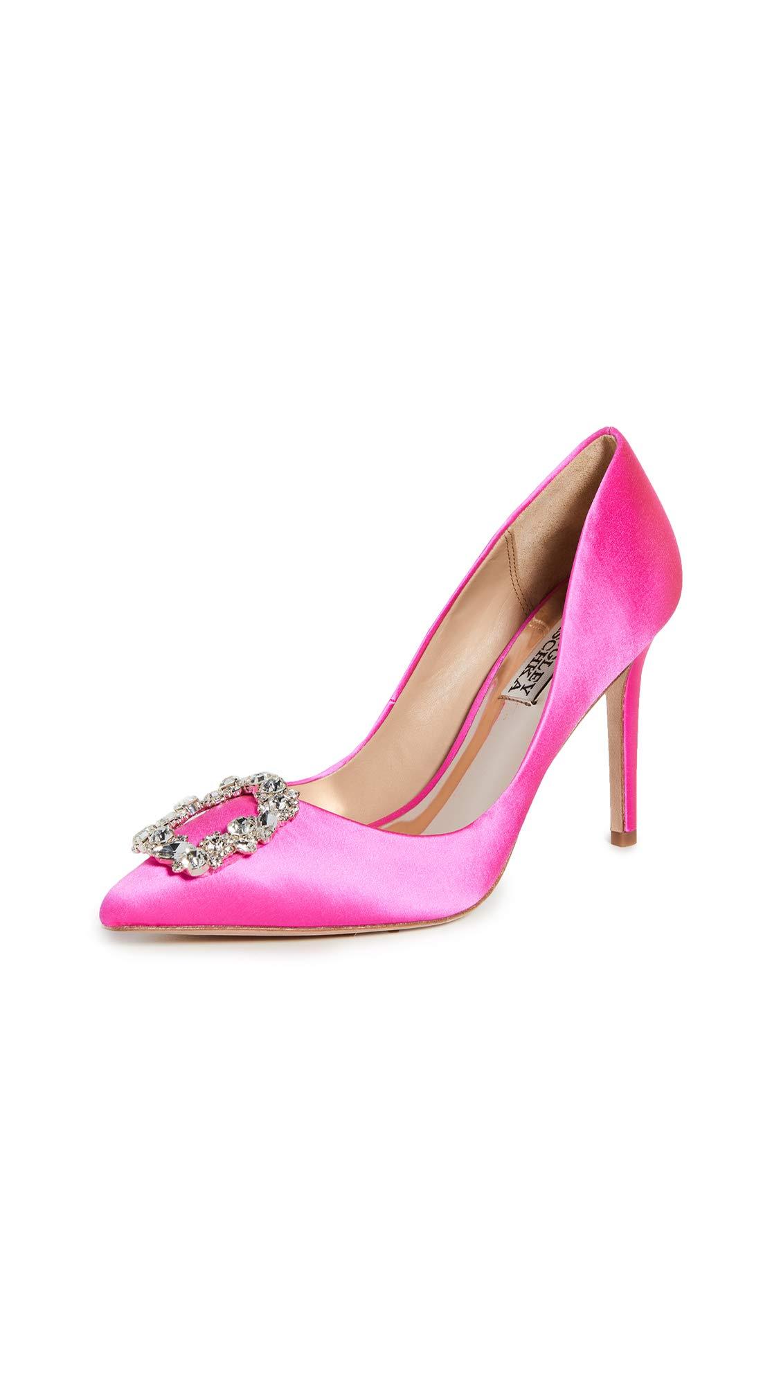 badgley mischka cher evening pumps