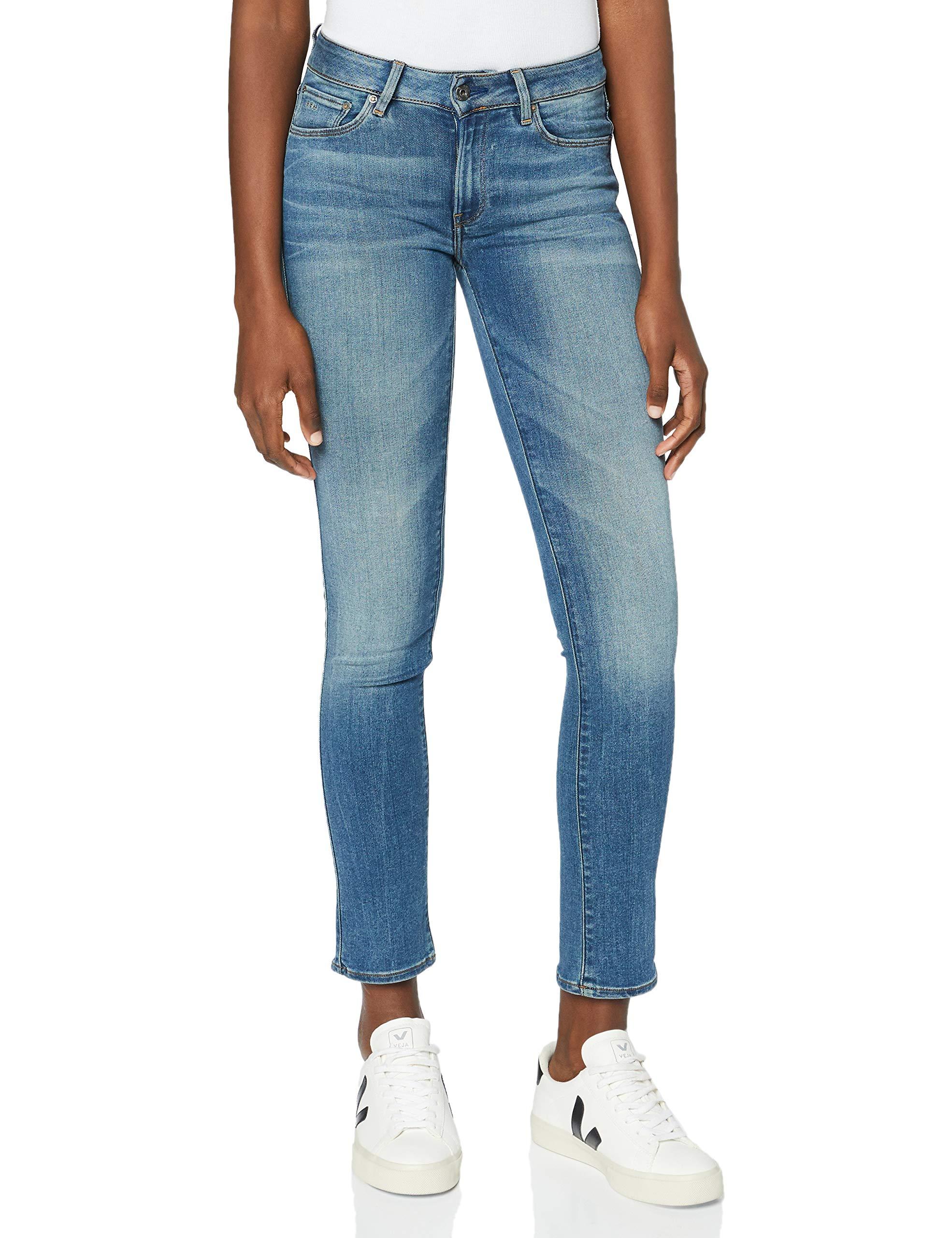 g star 3301 contour high skinny jeans