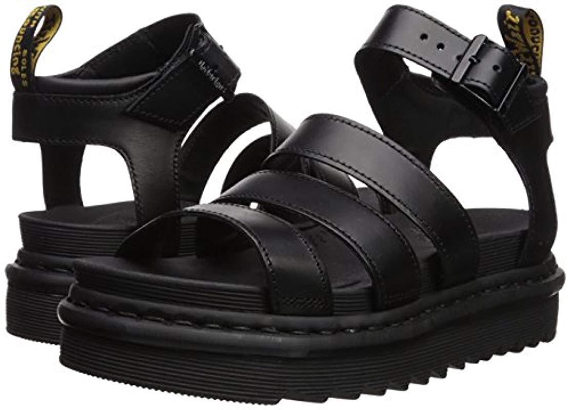 black dr marten blaire sandals