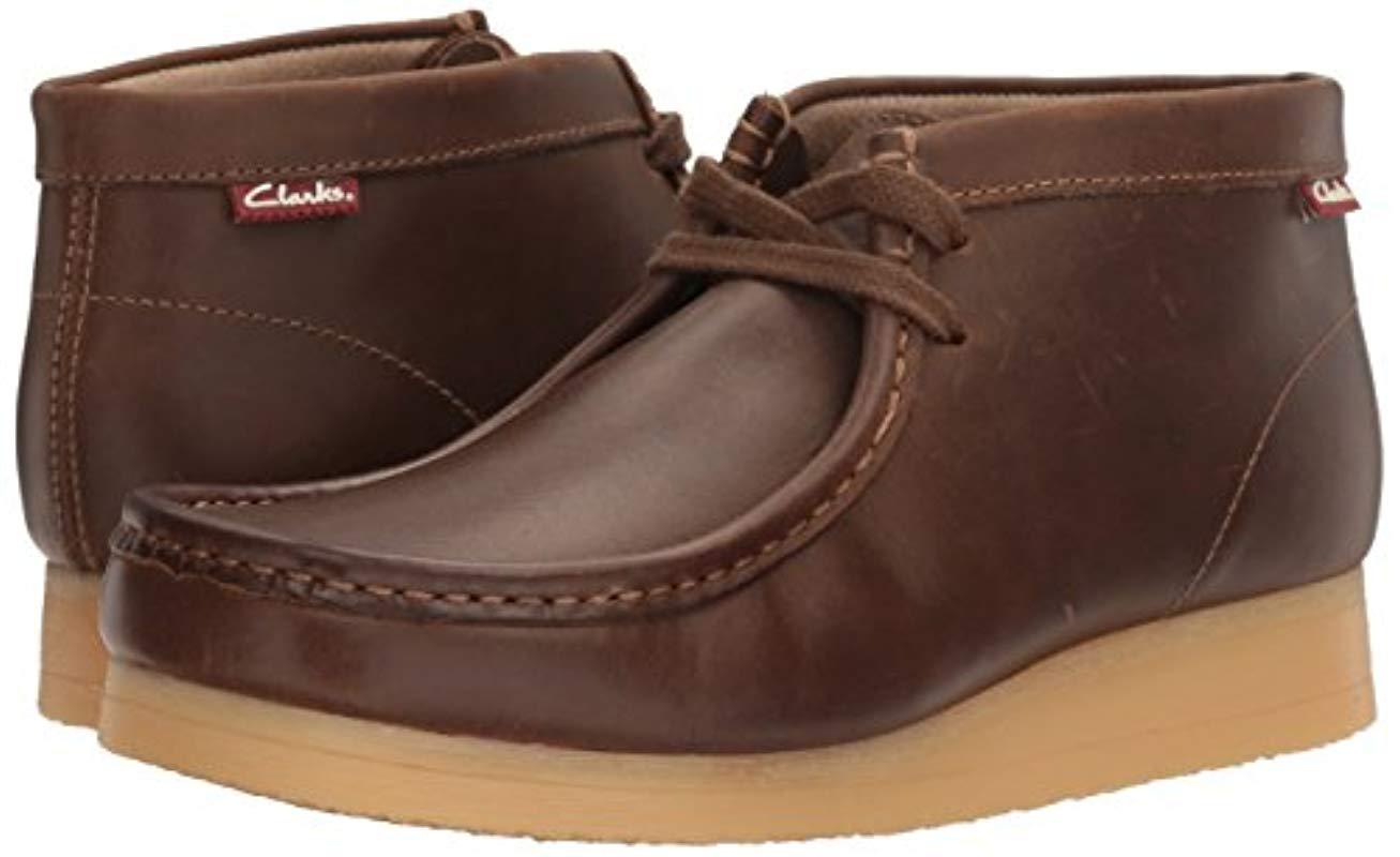 clarks stinson hi beeswax