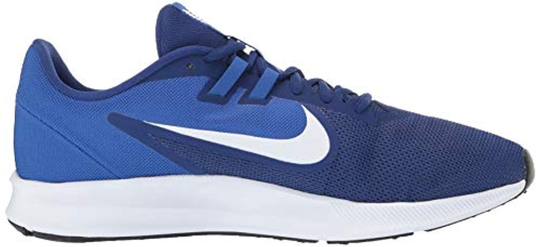 Nike Downshifter 9 Running Shoes in Blue for Men | Lyst