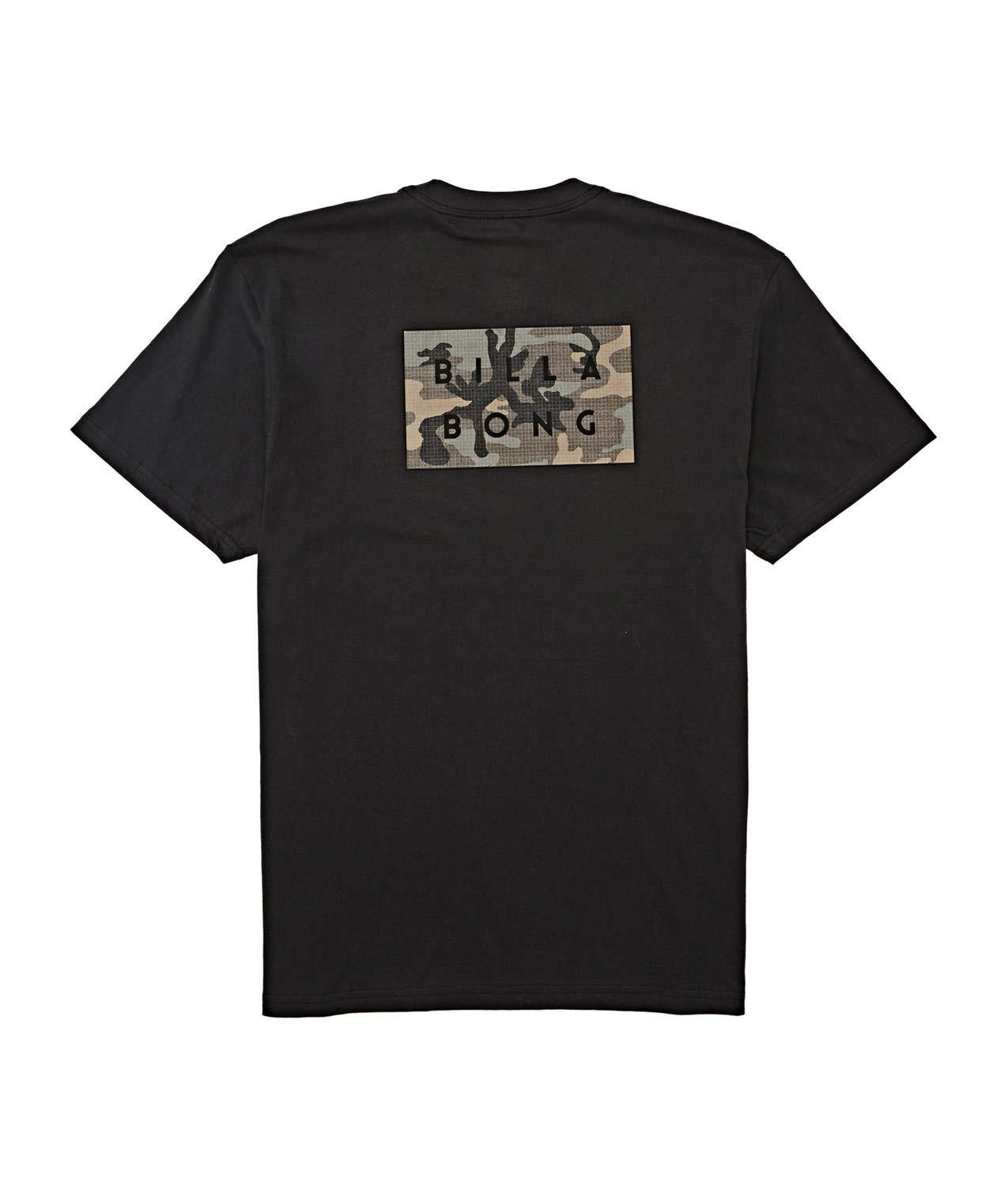 Billabong Classic Short Sleeve Premium Logo Graphic T-shirt in Black ...