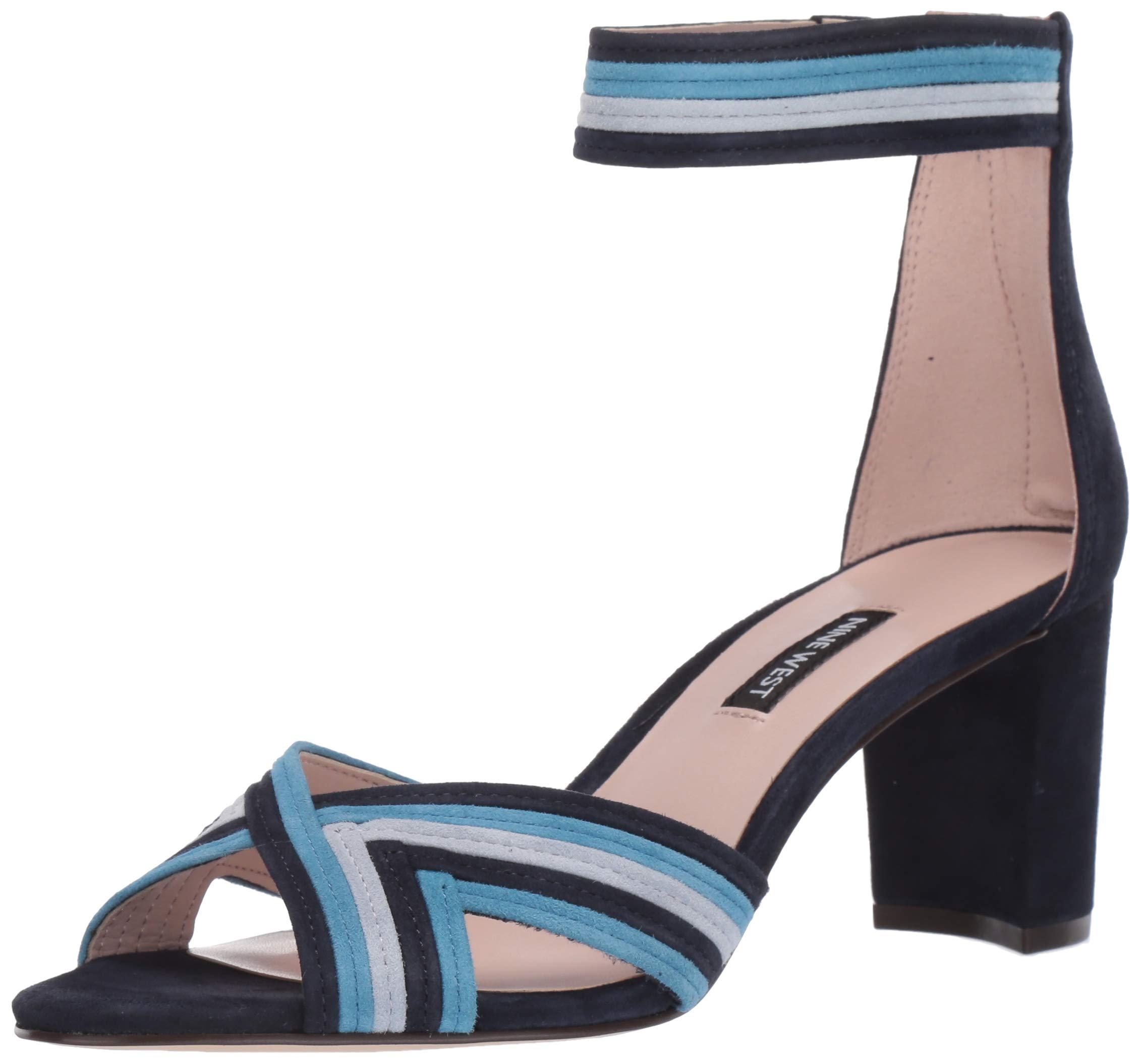 blue nine west shoes