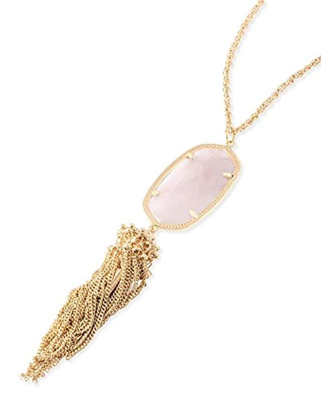 Kendra Scott "signature" Rayne Pendant Necklace, 30" + 2" Extender Lyst
