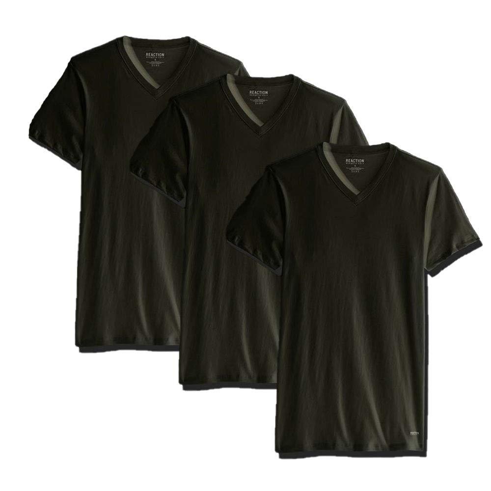 Cole Cotton Stretch V Neck Tshirt in Black for Men Lyst