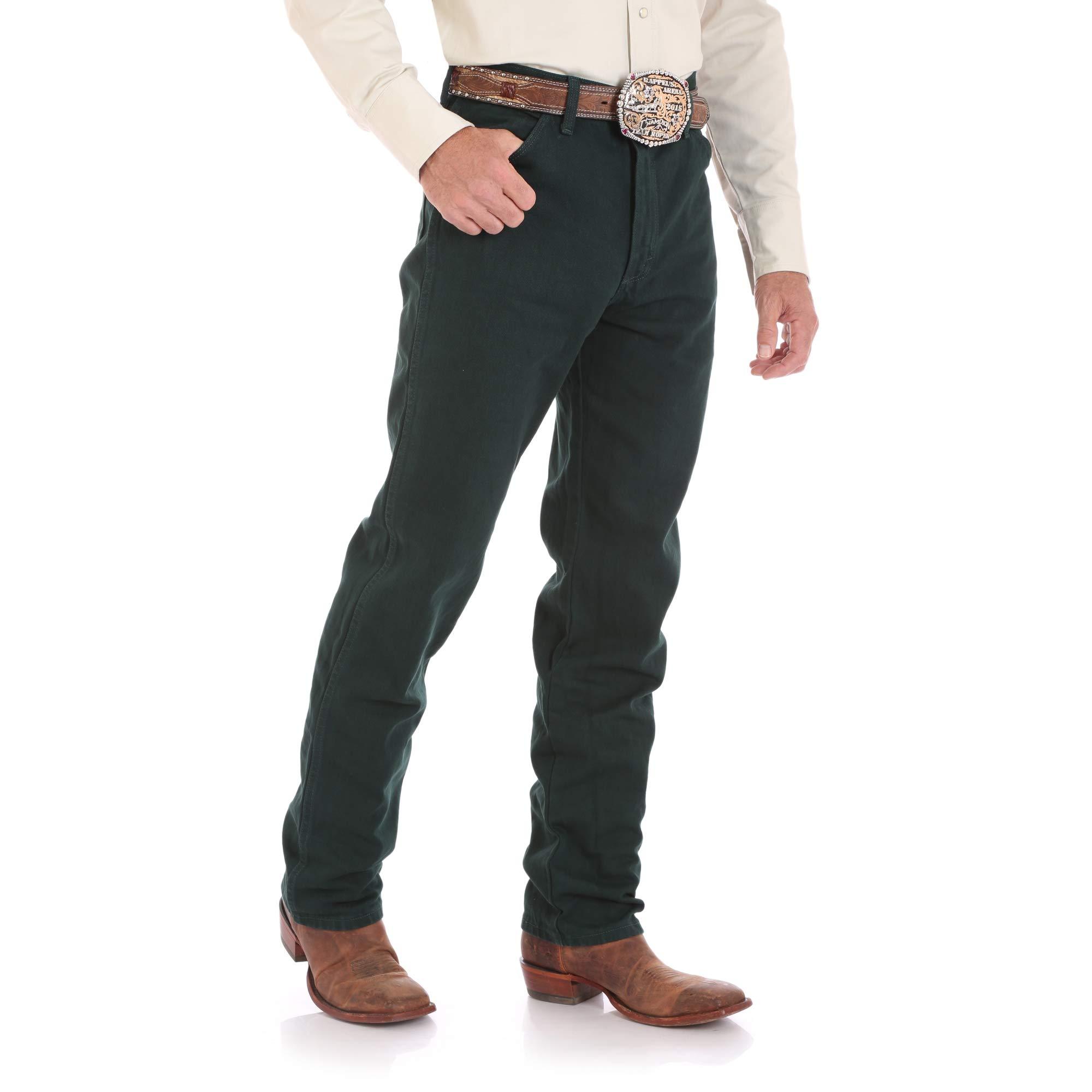 Wrangler 's 13mwz Cowboy Cut Original Fit Jean in Green for Men | Lyst