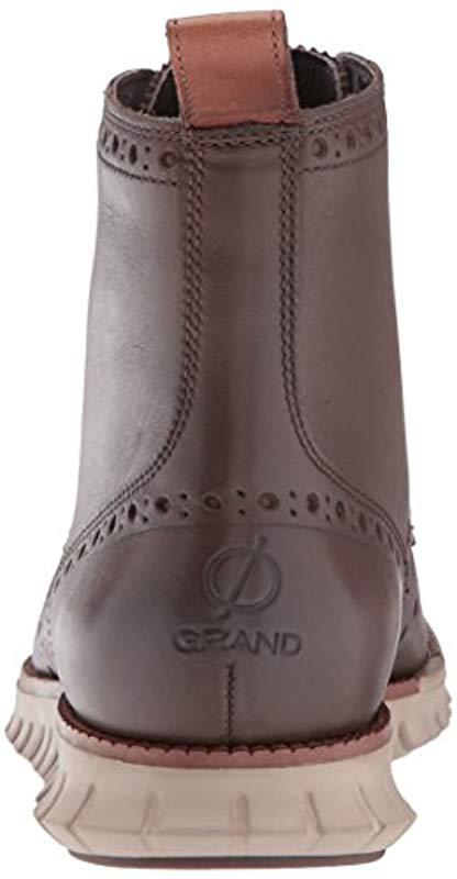 cole haan zerogrand wingtip boot