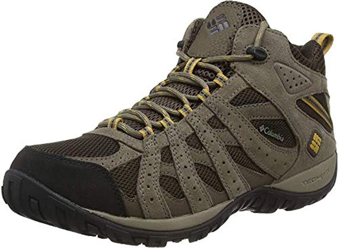 columbia men's redmond iii waterproof hiking shoe