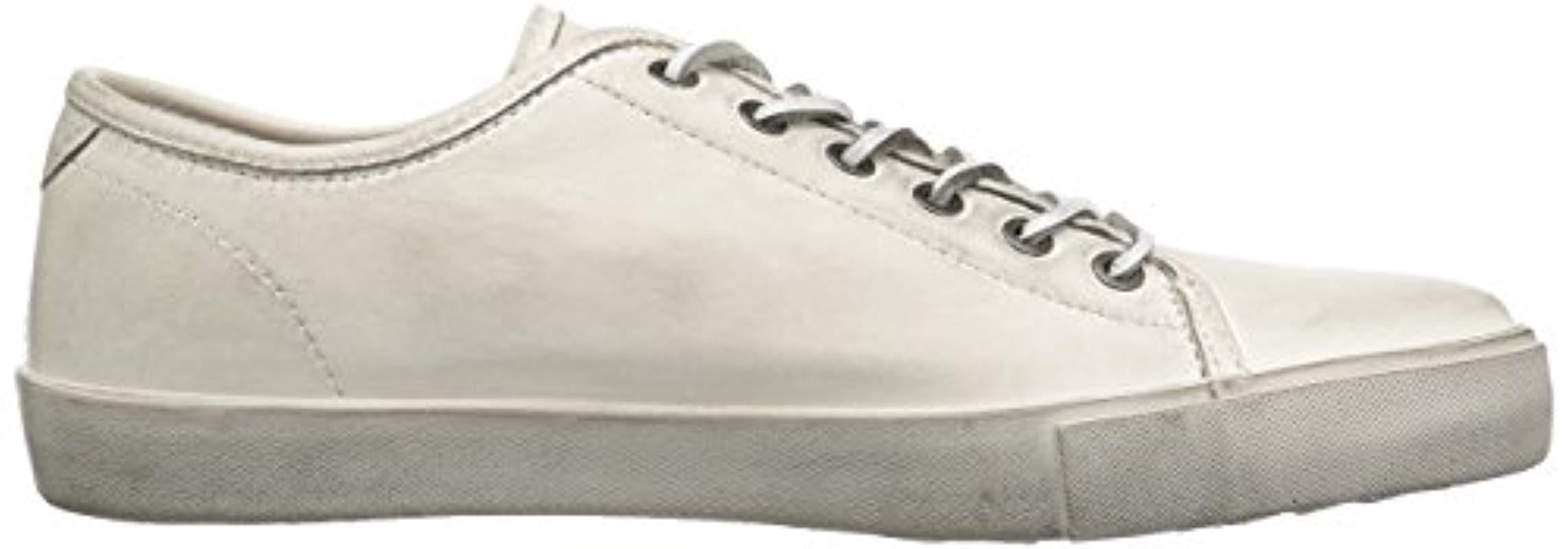 frye white tennis shoes