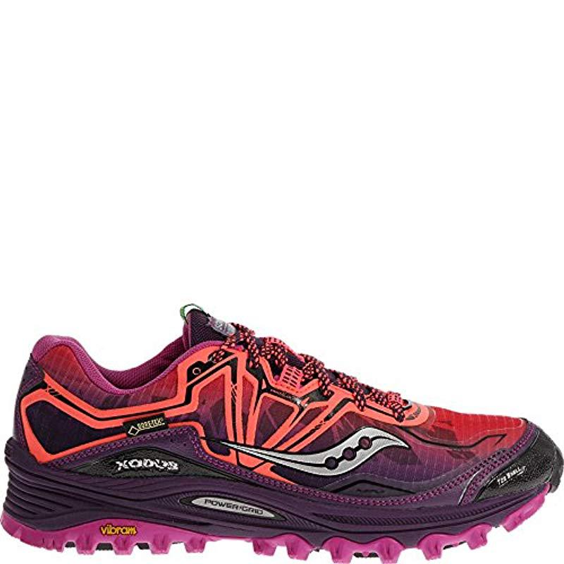 saucony xodus 6.0 gtx trail running shoes