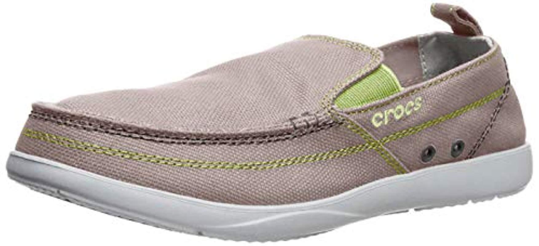 crocs canvas flats