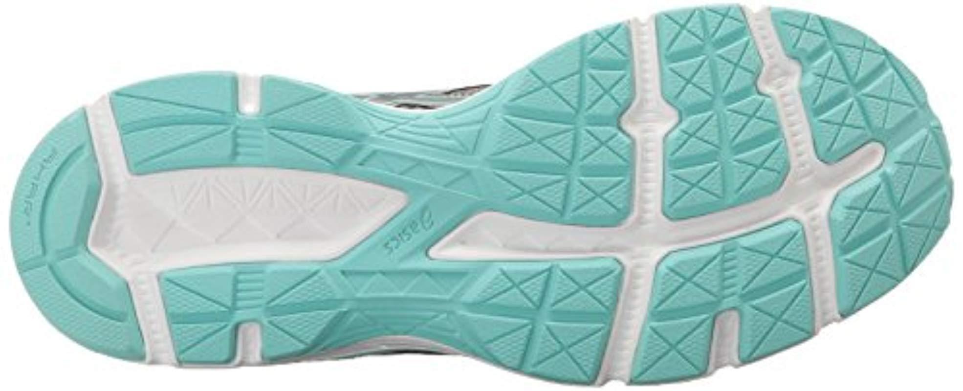 asics women's gel excite 4 running shoes - blue/silver aqua