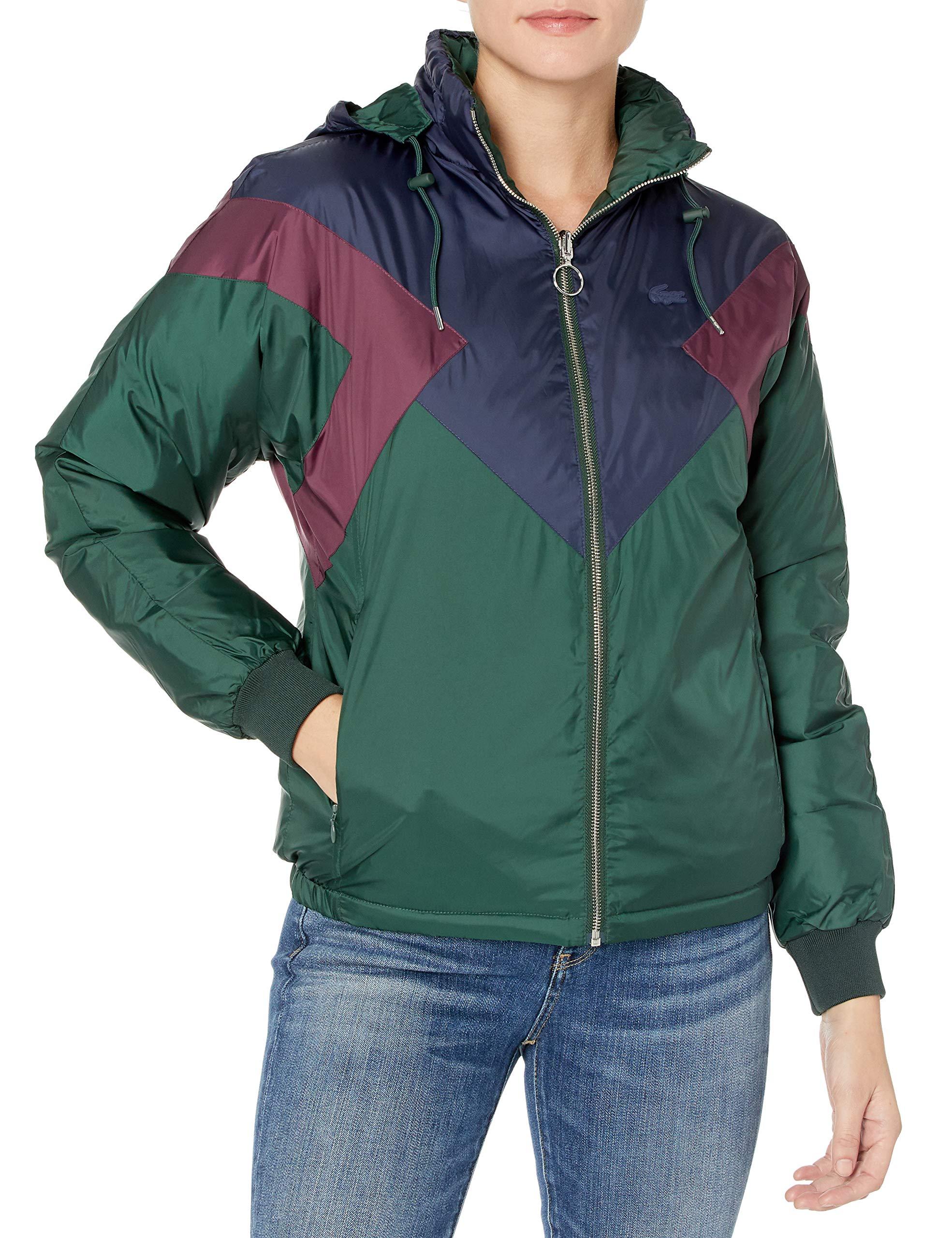 lacoste down jacket women's