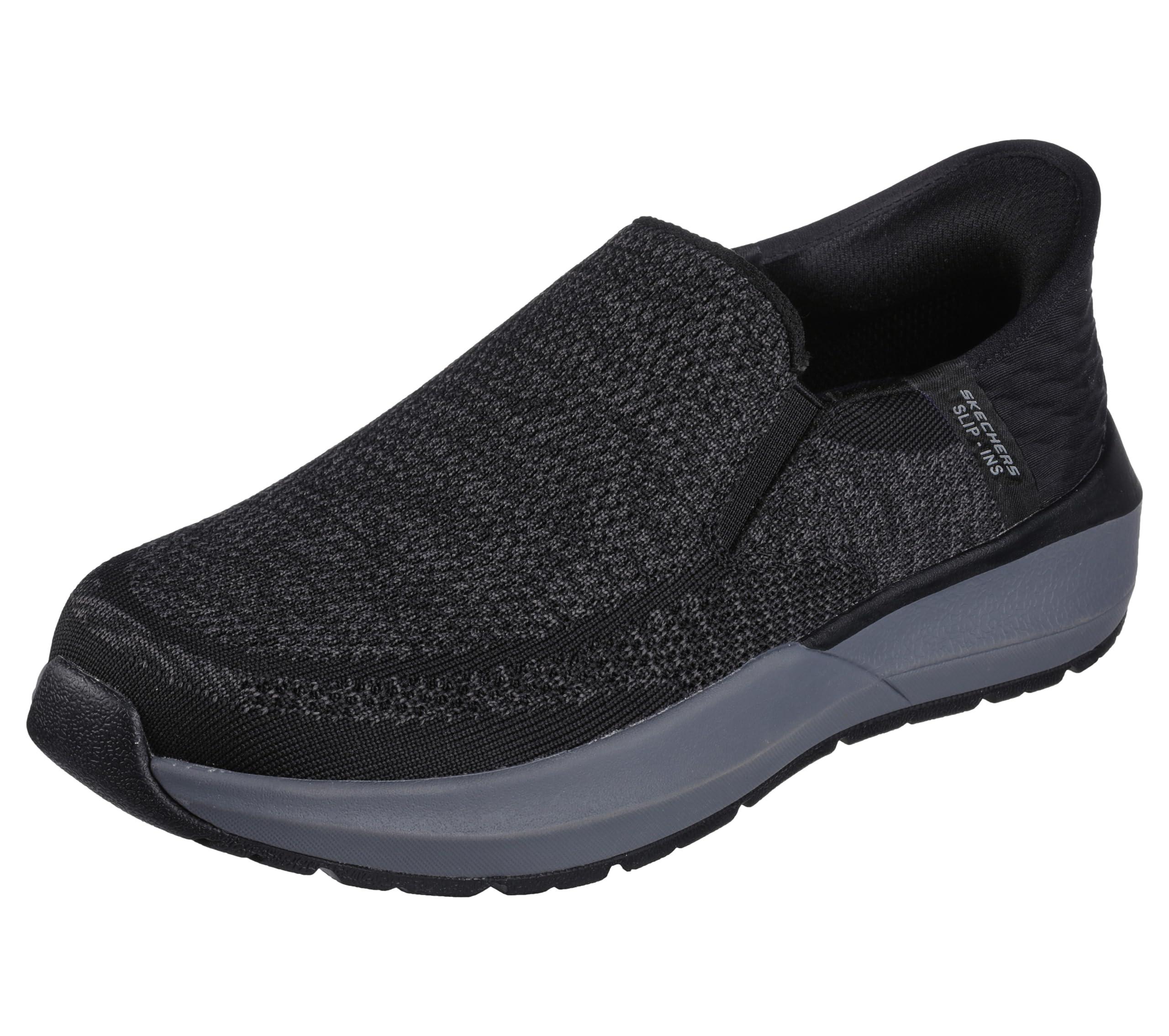 Skechers Neville-rovelo Slip-in Sneaker in Black Lyst UK