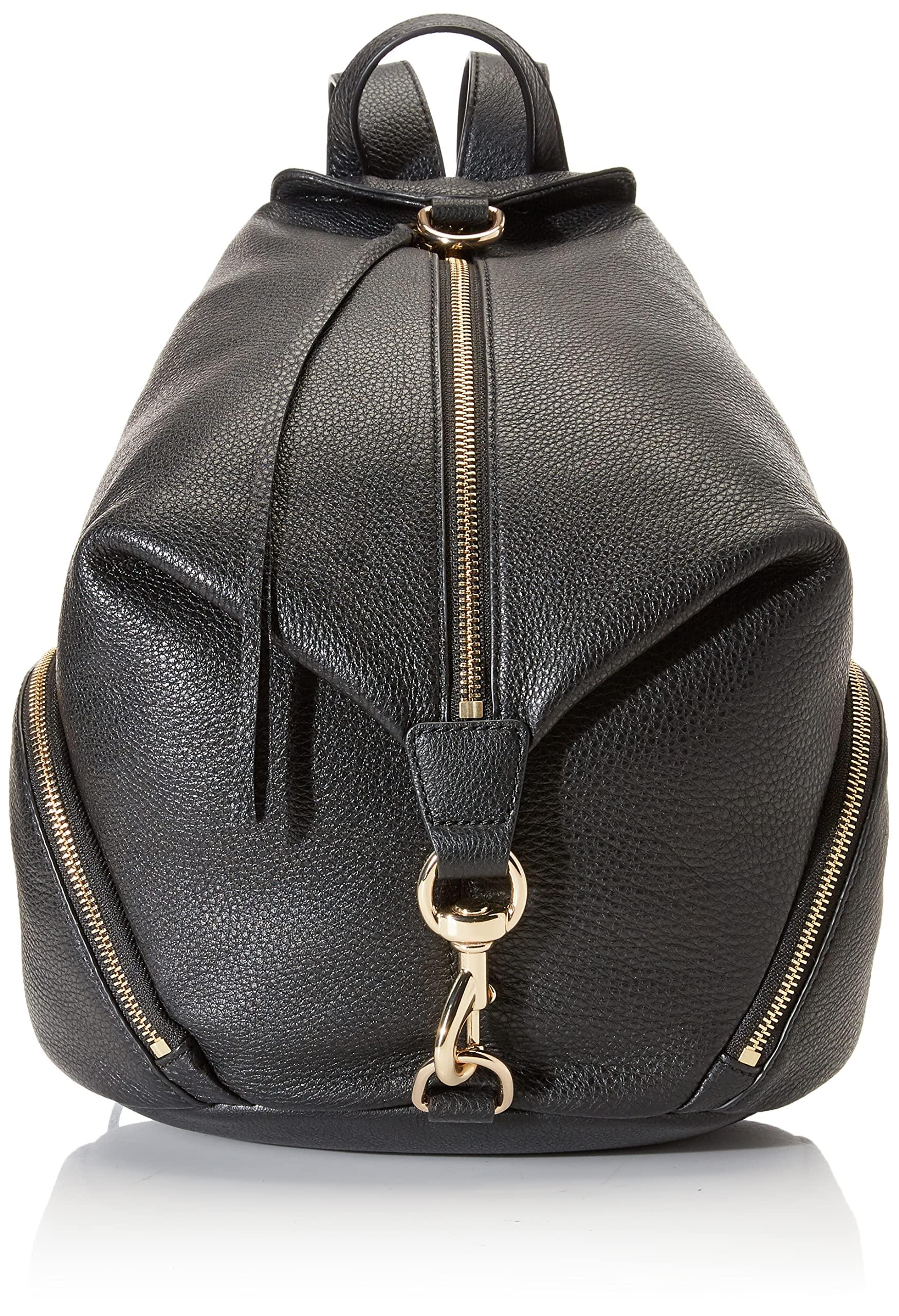 Rebecca Minkoff Julian Jumbo Leather Backpack Black