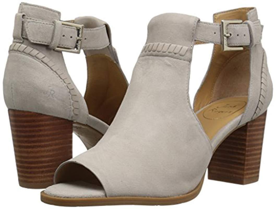 cameron suede open toe bootie