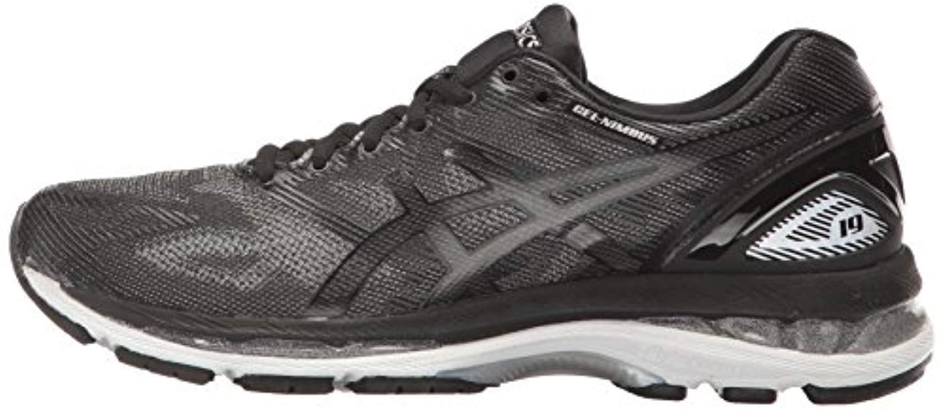 asics nimbus 19 black
