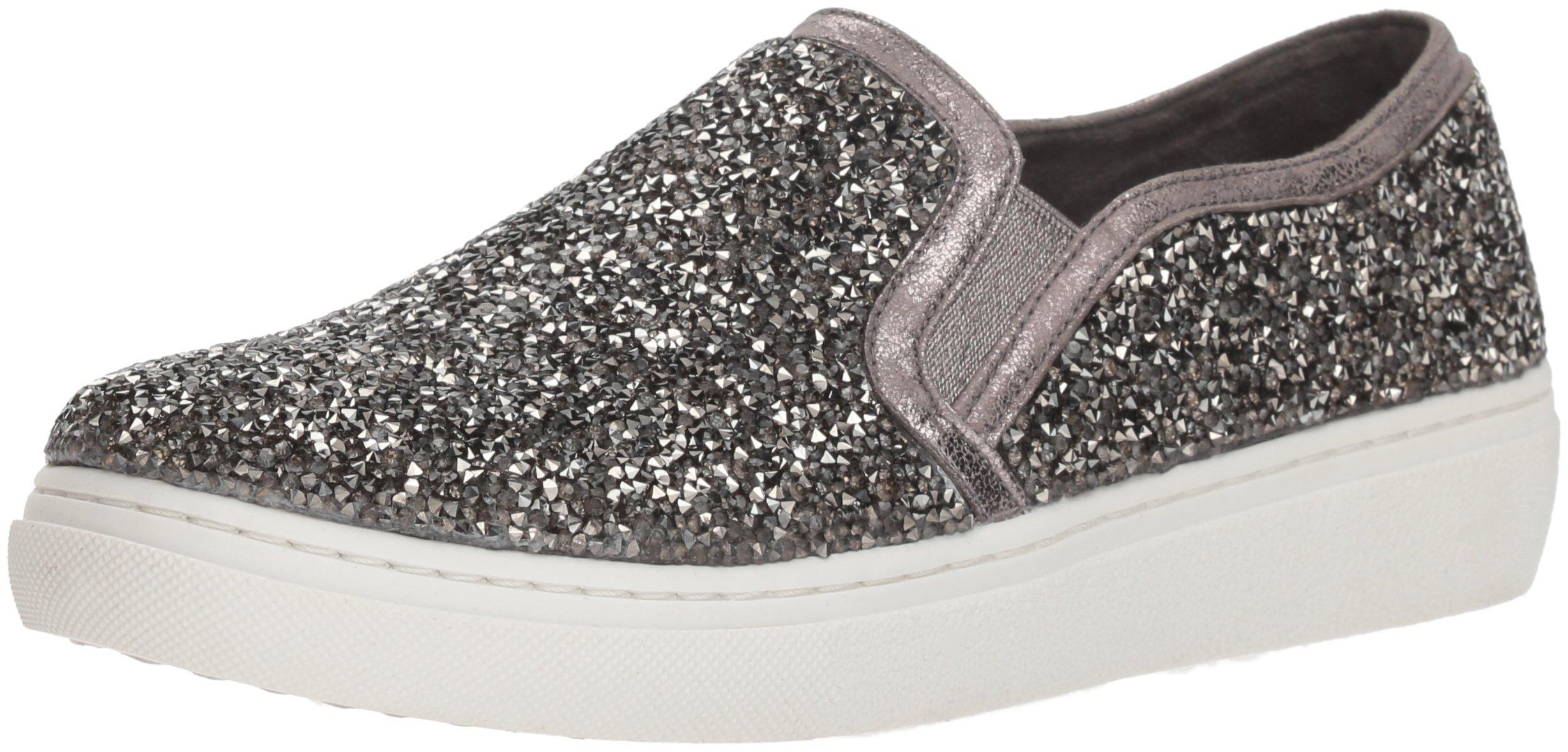 rhinestone slip on sneakers
