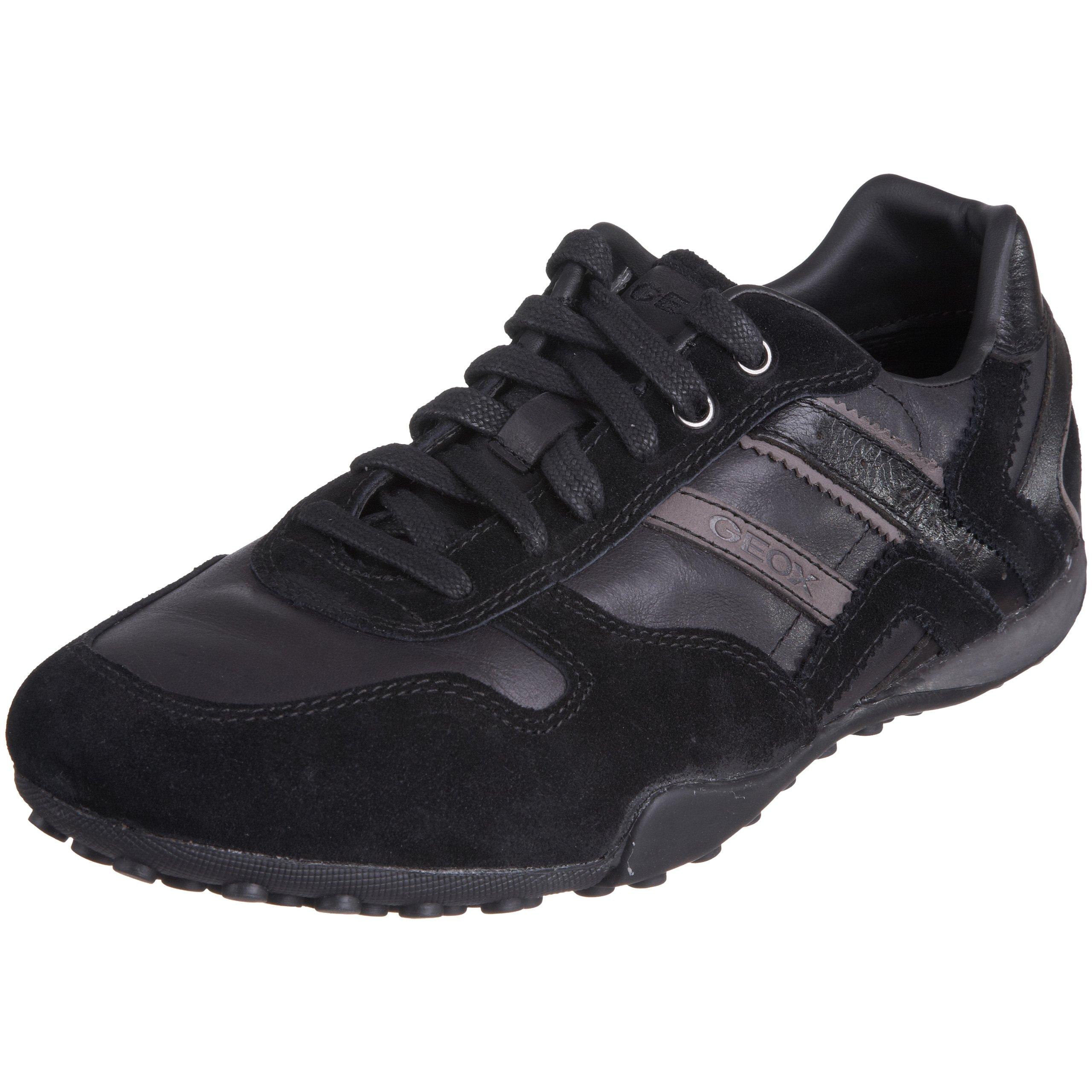 Geox Msnake47 Fashion Sneaker,black,40 Eu/7-7.5 M Us for Men | Lyst