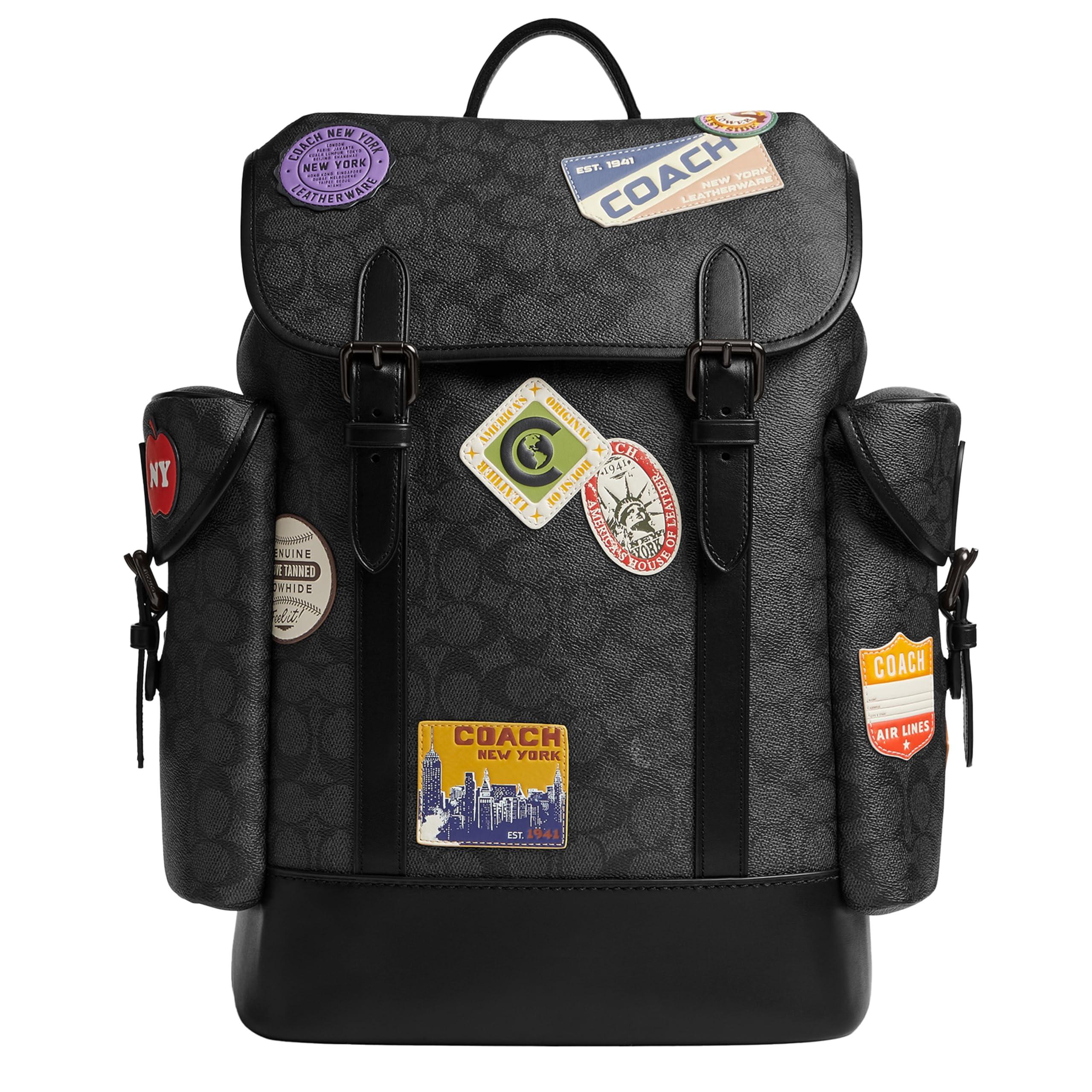 COACH Backpacks in Black for Men | Lyst