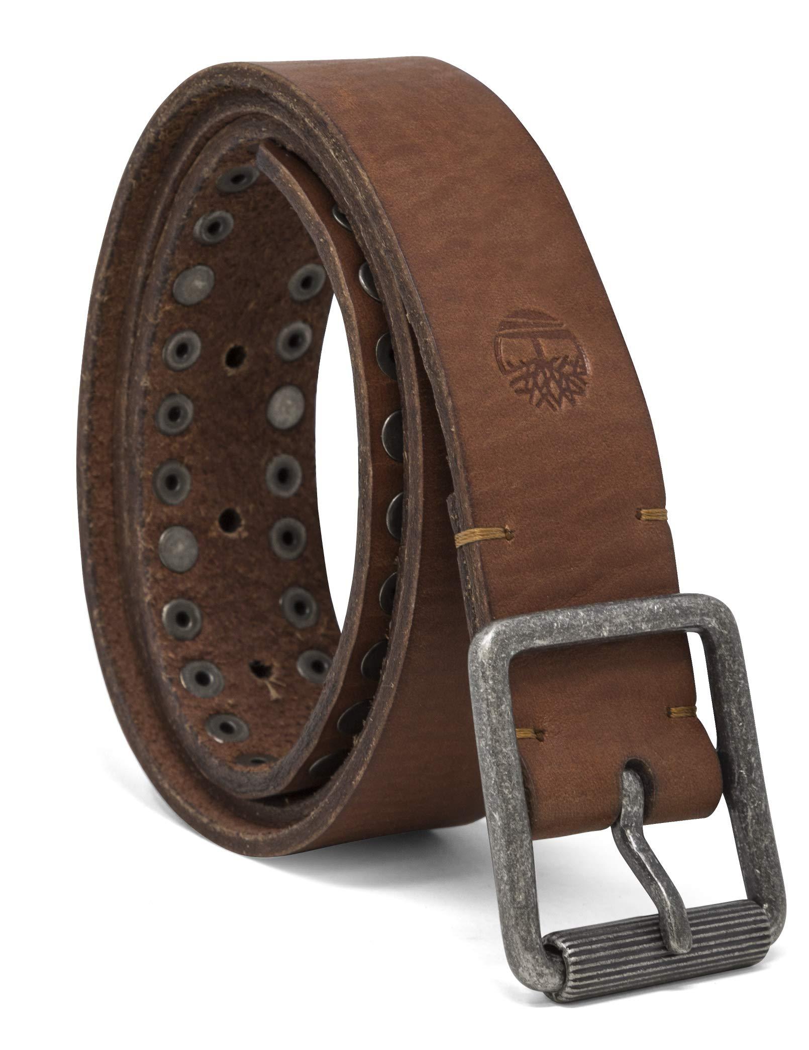 timberland casual leather belt
