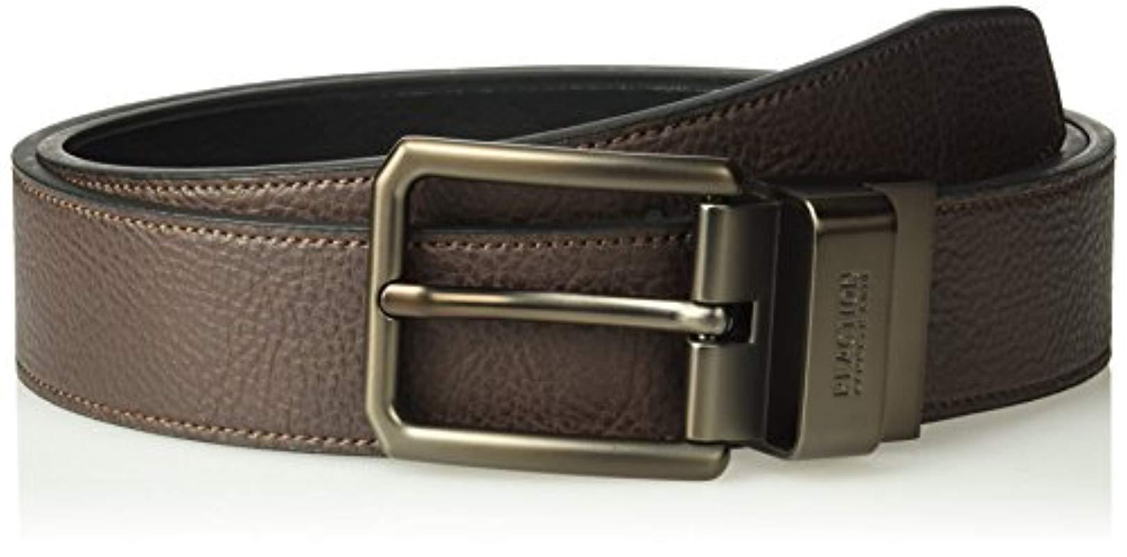 Kenneth Cole Reaction Reversible Casual Belt in Black for Men - Lyst