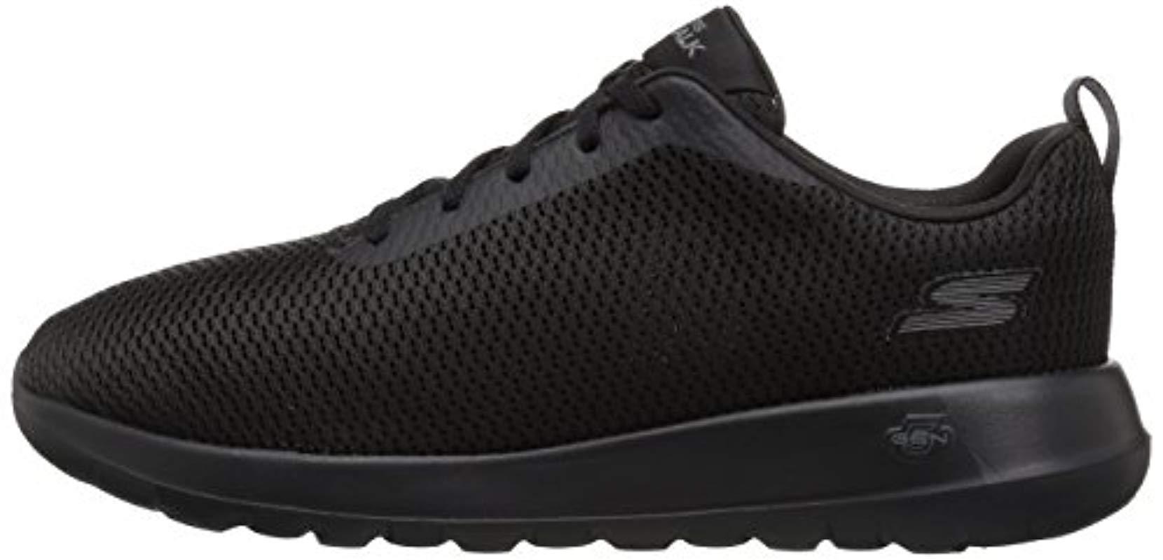 Skechers Go Walk Max-54601 Wide Sneaker in Black for Men | Lyst