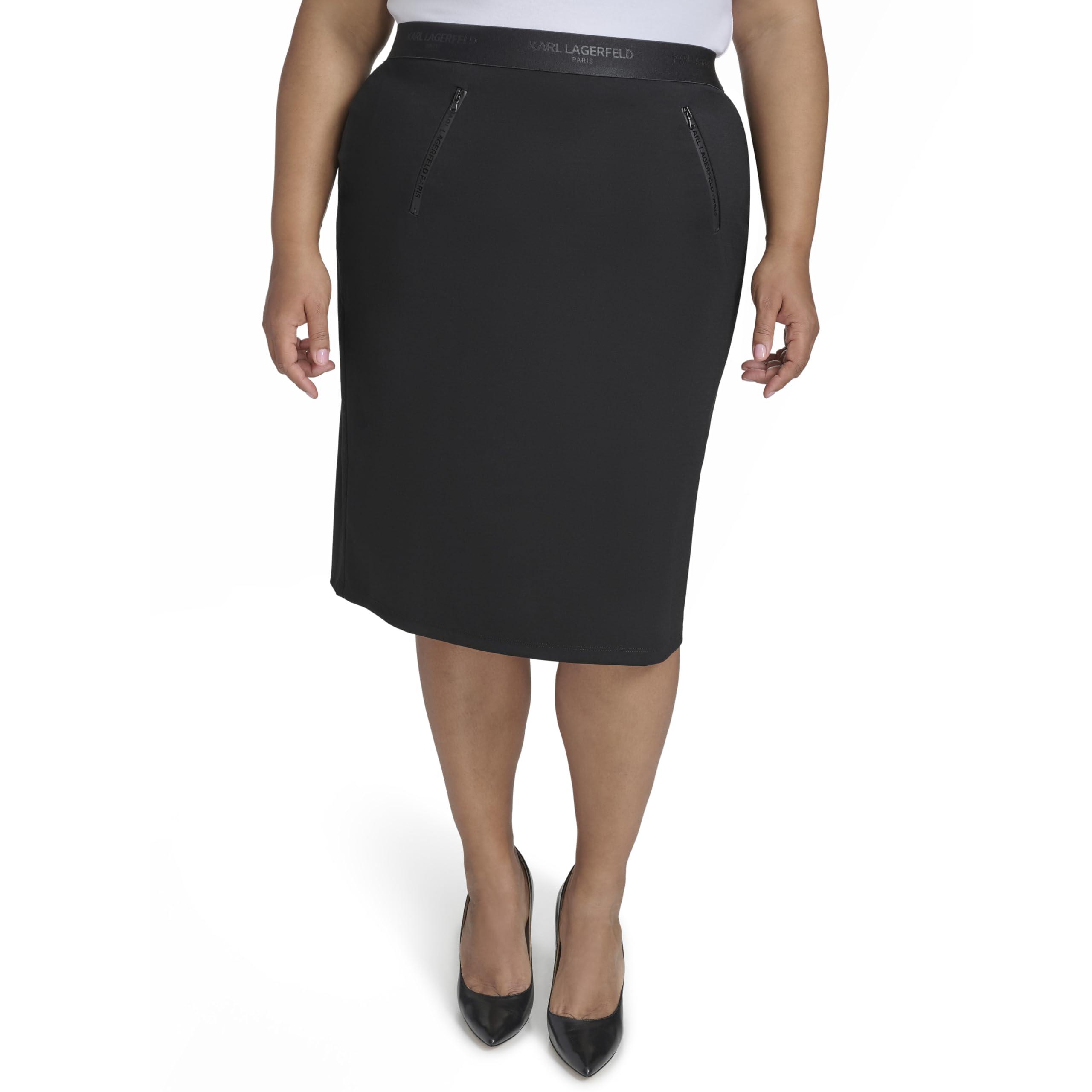 スカート KARL LAGERFELD Women Skirts A1W12005999 Black 245W1206999_5.jpg?sw=1500&q=70
