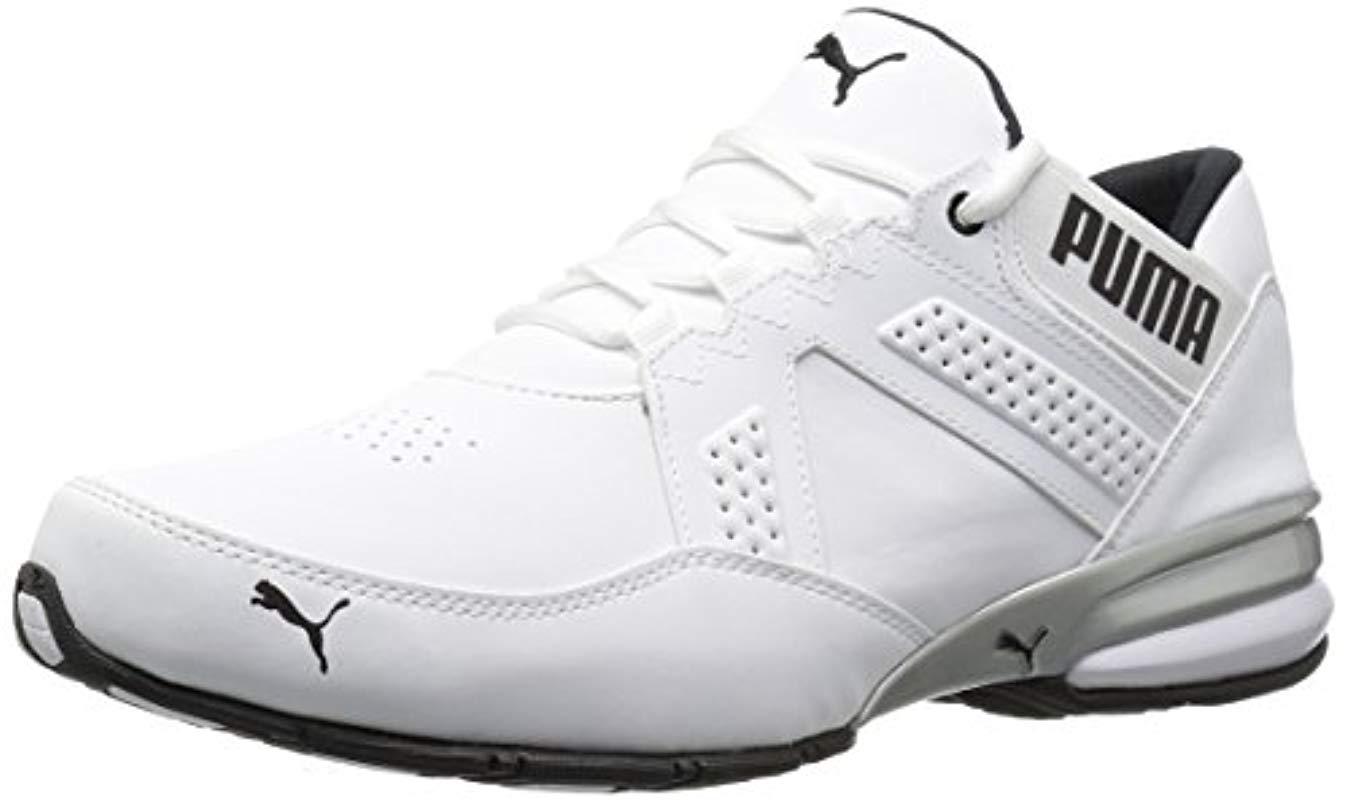 puma enzin white running shoes