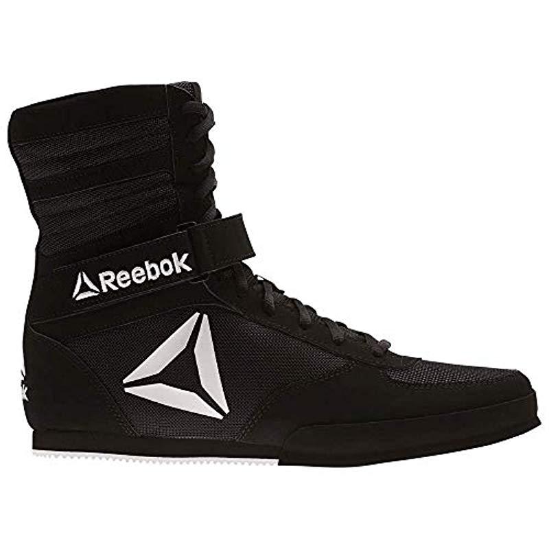 Reebok Boot Boxing Shoe, Black/white, 10.5 M Us for Men | Lyst