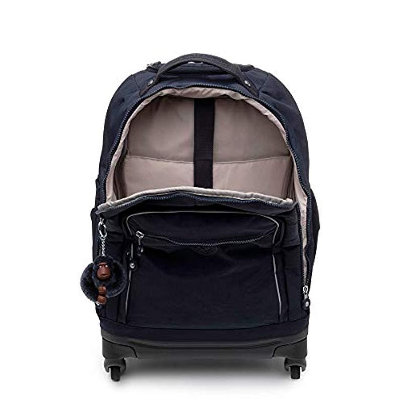 Kipling Synthetic Unisex-adults Luggage Echo Ll Wheeled Backpack in Blue -  Lyst