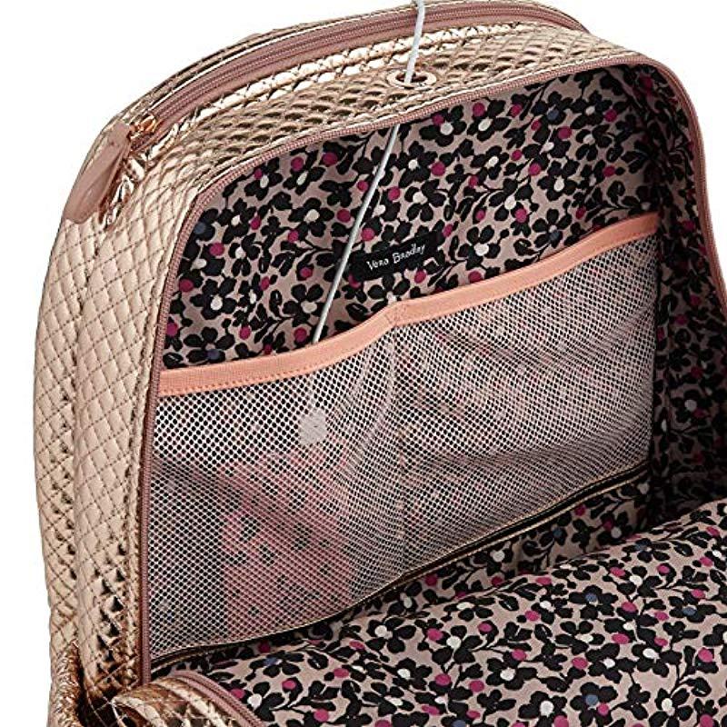 rose gold vera bradley backpack