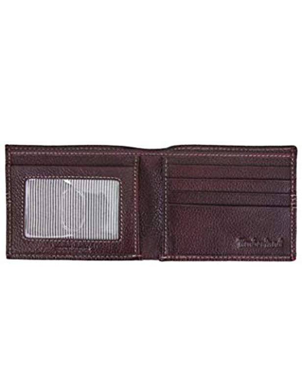 timberland men's blix slimfold leather wallet
