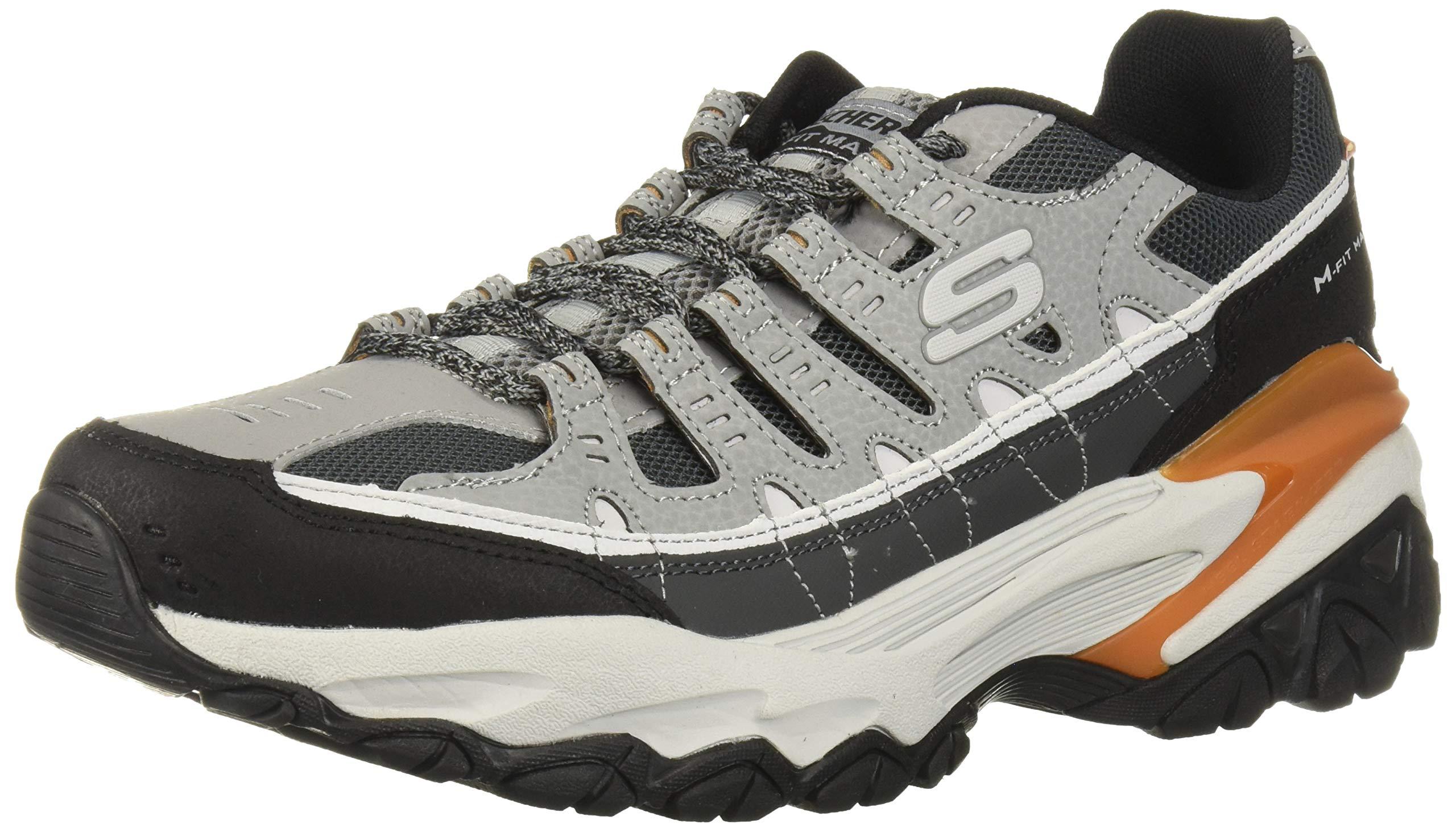 Skechers M. Fit Max Oxford in Charcoal/Gray (Gray) for Men - Lyst