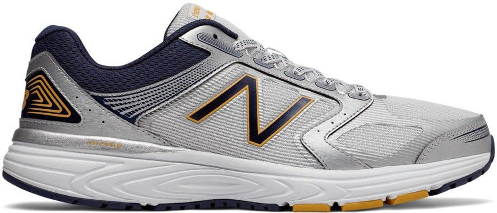New Balance Rubber 560 V7 Running Shoe in Silver/Navy (Black) for Men ...